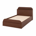 Einzelbett Holz Braun 200x100 cm